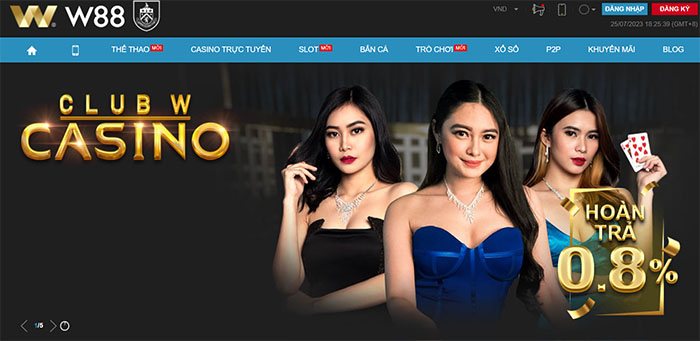 Casino trực tuyến W88 2