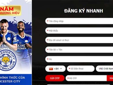 Nhà cái 12BET hợp tác cùng Leicester City F.C