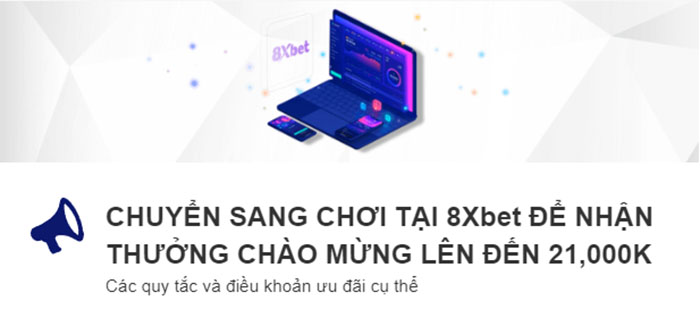 Khuyến mãi nạp đầu tại 8xbet 